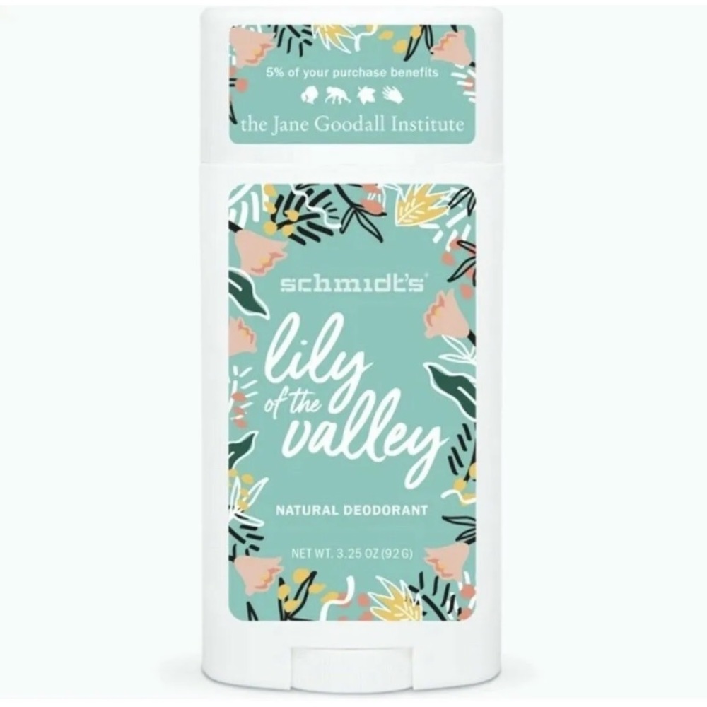 Schmidt’s Lily of the Valley Natural Deodorant NWT 2.65 oz